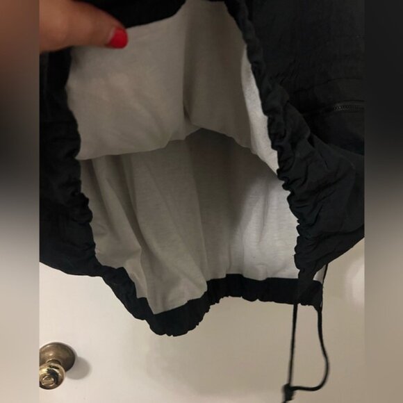 Vintage STX Lacrosse Jacket Black Mens SizeXL Anorak Coat zipped pockets - Picture 10 of 15